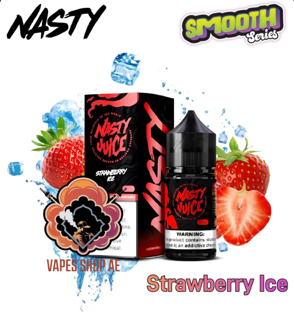 Nasty Smooth Series Salt 30ml Strawberry Ice