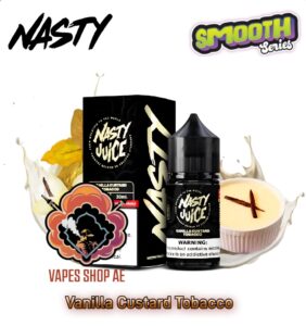 Nasty Smooth Series Salt 30ml Vanilla Custard Tobacco