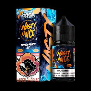 Nasty Super Cool 30ml Salt Nic E liquids Mango Peach Ice
