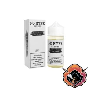 No Hype Vapors Saltnic 30ml E Liquid Butter Pecan Ice Cream