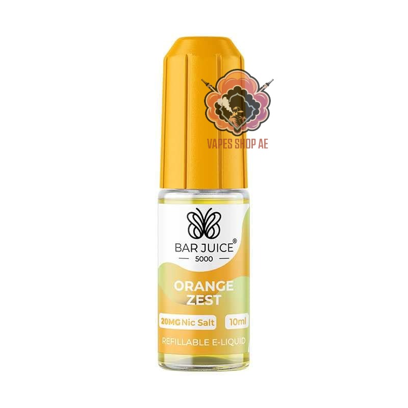 Orange Zest 50mg Bar Juice Nic Salt E liquid Orange Zest 50mg Bar Juice Nic Salt E liquid