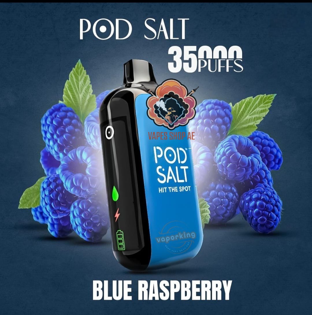 Pod Salt 35K Disposable Vape Blue Raspberry 1 Pod Salt 35K Disposable Vape Blue Raspberry 1