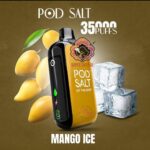 Pod Salt 35K Disposable Vape Mango Ice 1
