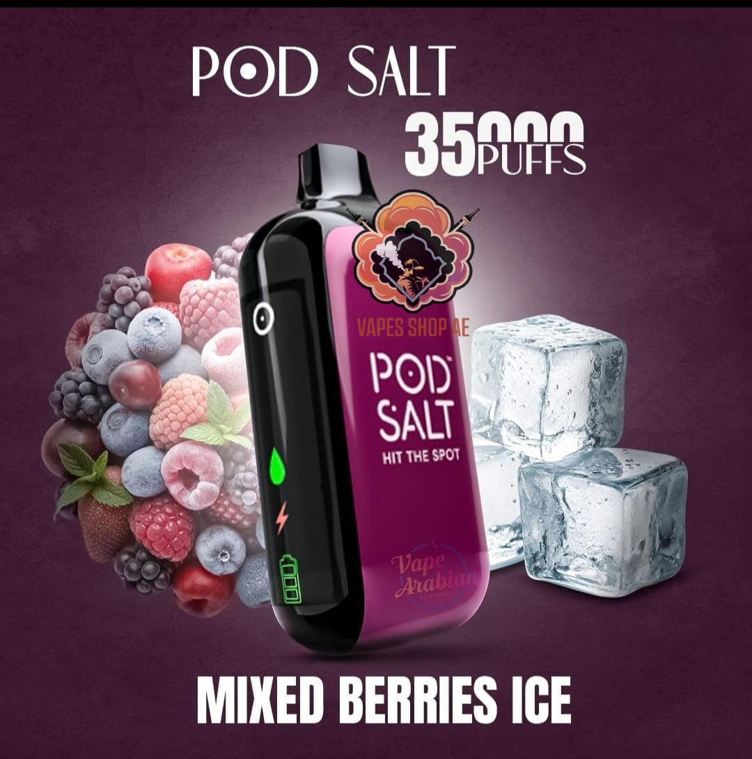 Pod Salt 35K Disposable Vape Mixed Berries Ice 1 Pod Salt 35K Disposable Vape Mixed Berries Ice 1