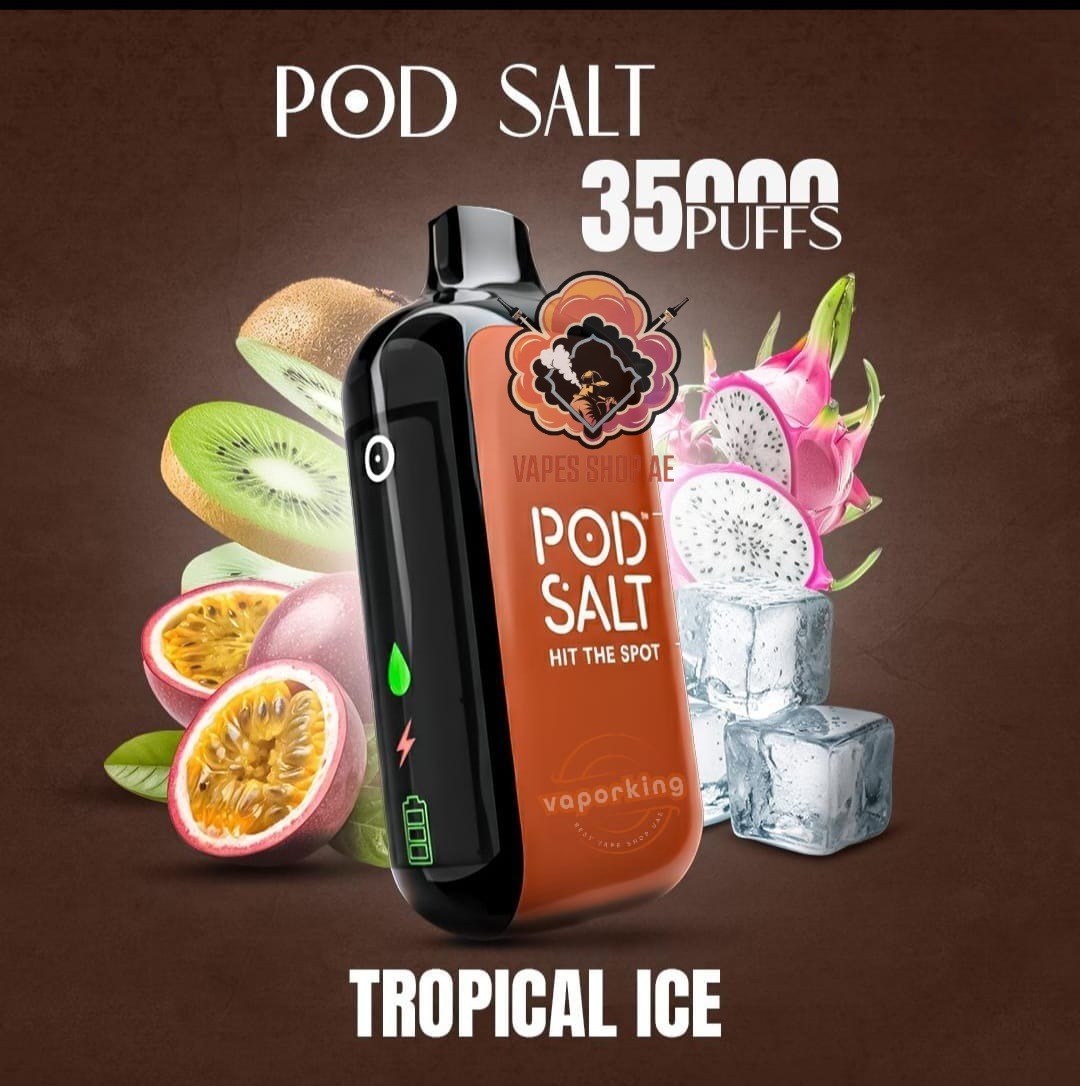 Pod Salt 35K Disposable Vape Tropical Ice 1 Pod Salt 35K Disposable Vape Tropical Ice 1