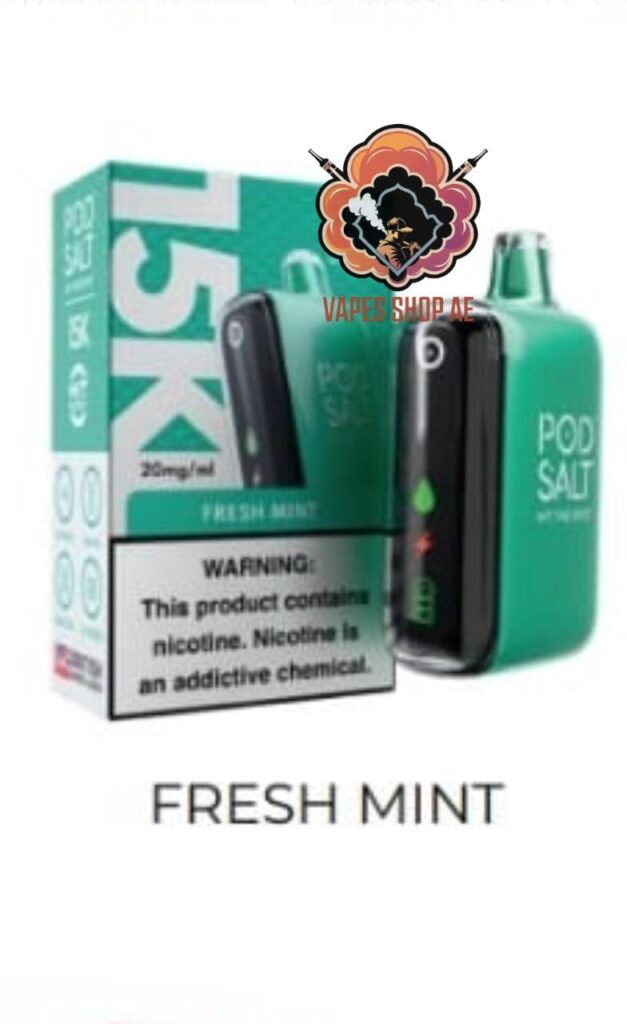 Podsalt 15000 Puffs 2 Nicotine Disposable Fresh Mint