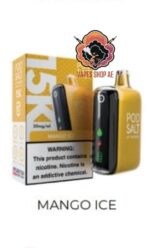 Podsalt 15000 Puffs 2 Nicotine Disposable Mango Ice