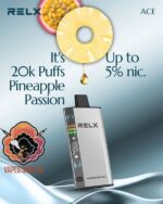 RELX Ace 20000 Puffs Disposable Vape Pineapple Passion