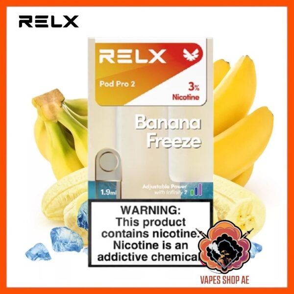 RELX Pod Pro 2 Pods Banana Freeze