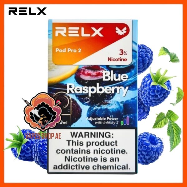 RELX Pod Pro 2 Pods Blue Raspberry
