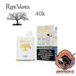 Ripe Vapes IVORY 20MG and 50MG 40000 Puffs Disposable Vape Blue Razz Ice
