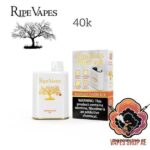 Ripe Vapes IVORY 20MG and 50MG 40000 Puffs Disposable Vape Mango Oasis Ice
