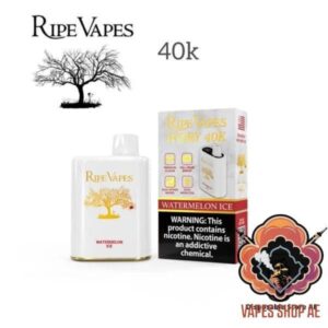 Ripe Vapes IVORY 20MG and 50MG 40000 Puffs Disposable Vape Watermelon Ice