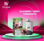 Silvaper 15000 Puffs Disposable Vape Blackberry Cherry Pomegranate