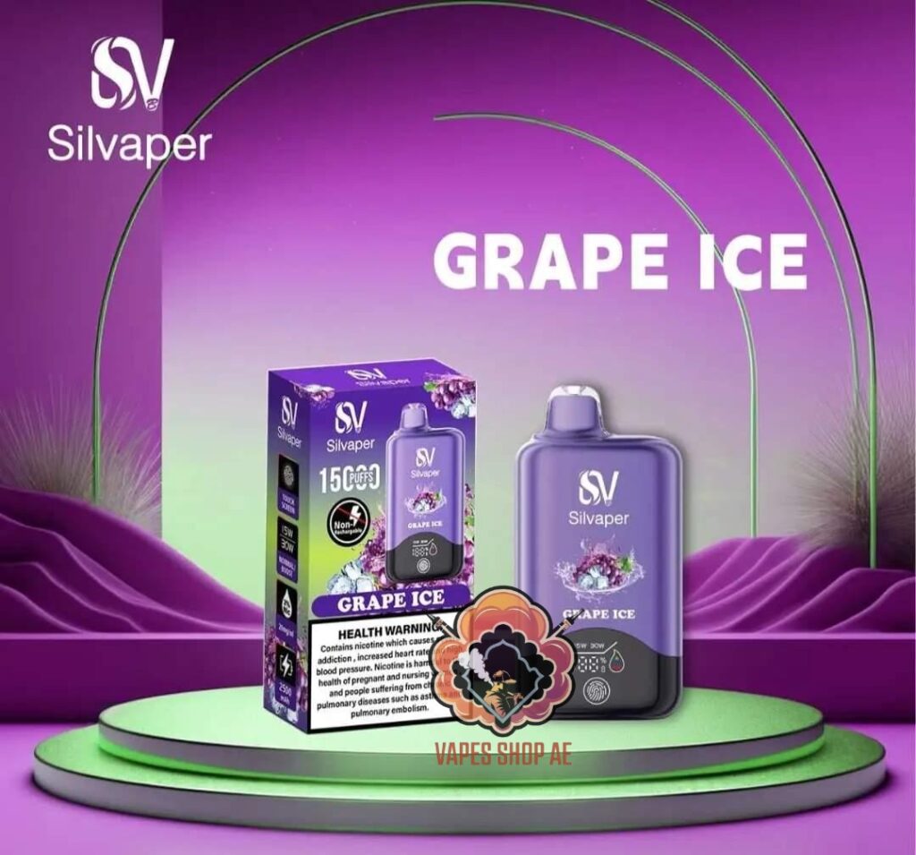 Silvaper 15000 Puffs Disposable Vape Grape Ice