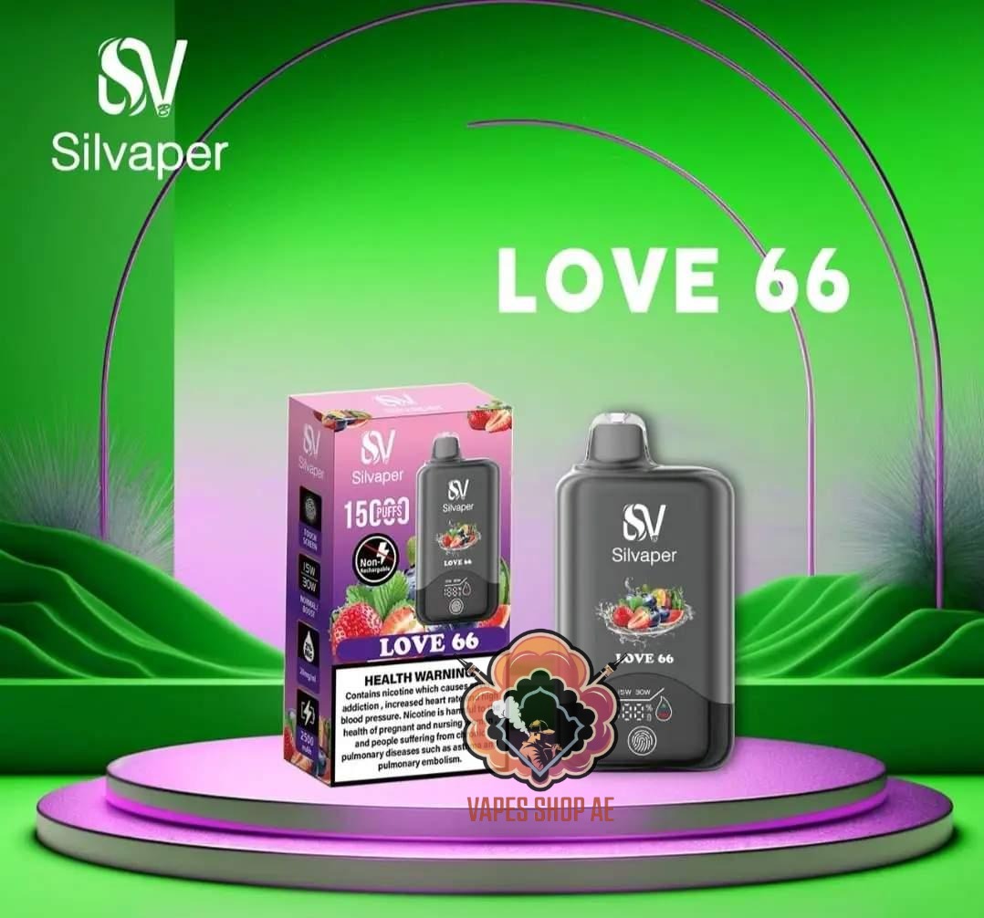 Silvaper 15000 Puffs Disposable Vape Love 66 Silvaper 15000 Puffs Disposable Vape Love 66