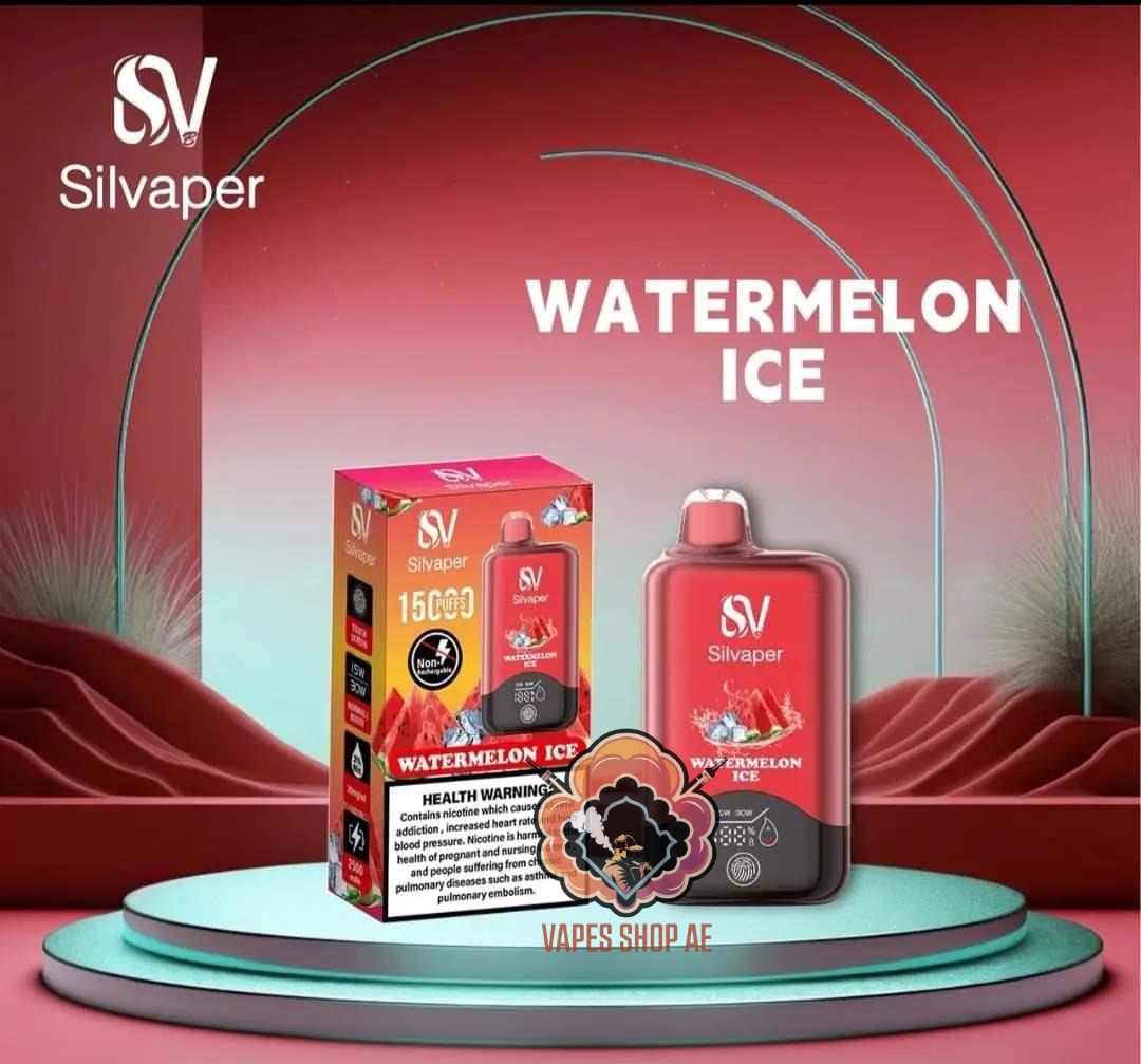 Silvaper 15000 Puffs Disposable Vape Watermelon Ice Silvaper 15000 Puffs Disposable Vape Watermelon Ice