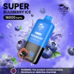TUGBOAT Super 16000 Puffs 50MG Disposable Vape Price in Dubai Blueberry Ice
