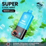 TUGBOAT Super 16000 Puffs 50MG Disposable Vape Price in Dubai Cool Mint