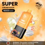 TUGBOAT Super 16000 Puffs 50MG Disposable Vape Price in Dubai Cream Soda