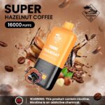 TUGBOAT Super 16000 Puffs 50MG Disposable Vape Price in Dubai Hazelnut Coffee