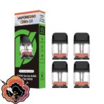 VAPORESSO XROS Replacement Pod Cartridge 4PK Top Fill 3ML Corex 2.0 Mesh 0.6 OHMS