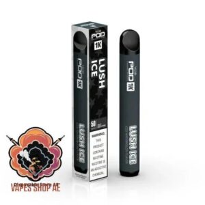Vgod Pod 1k 1500 Puffs 50MG Nicotine Disposable Vape Lush Ice