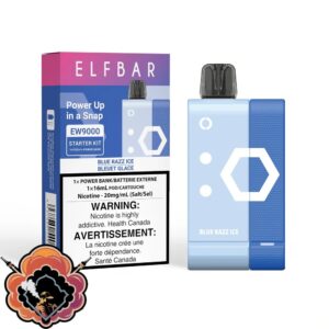 elf bar ew9000 prefilled elfbar blue razz ice disposable