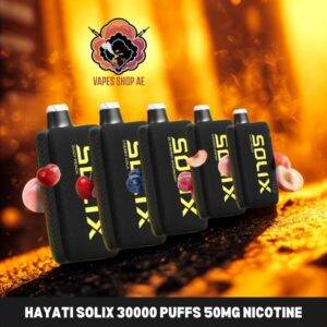 hayati solix 30000 puffs 50mg nicotine disposable vape