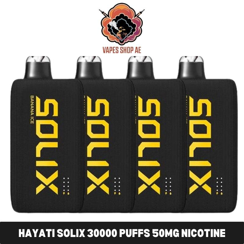 hayati solix 30000 puffs 50mg nicotine disposable vape