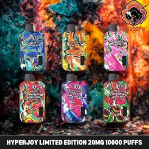 hyperjoy limited edition 20mg 10000 puffs disposable vape