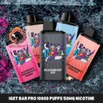 iget bar pro 10000 puffs 50mg nicotine disposable vape