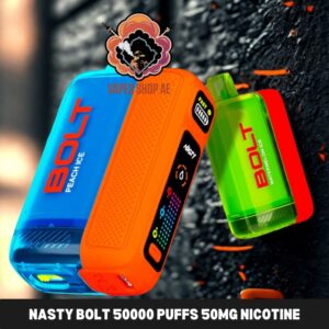 nasty bolt 50000 puffs 50mg nicotine disposable vape