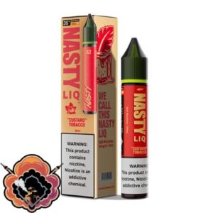 nasty liq salts custard tobacco 35mg 30ml