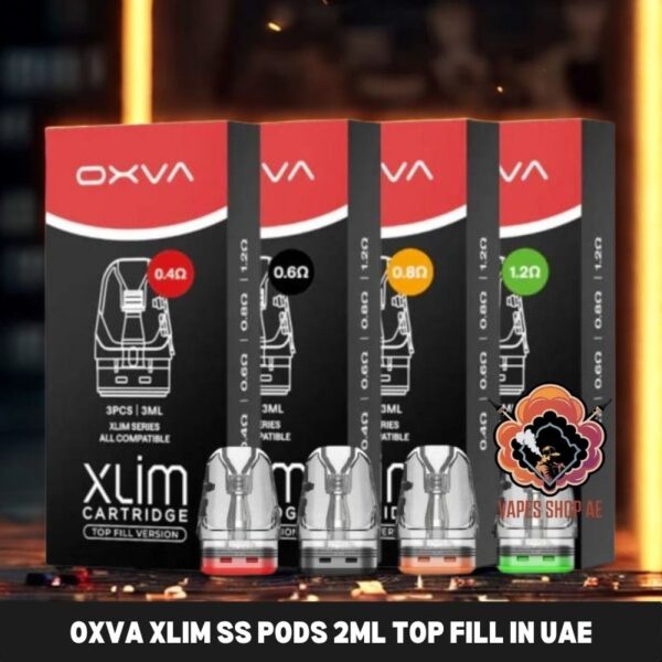 oxva xlim ss pods 2ml top fill in uae