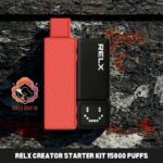 relx creator starter kit 15000 puffs disposable vape in uae