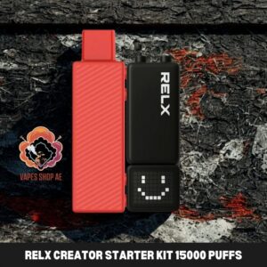 relx creator starter kit 15000 puffs disposable vape in uae