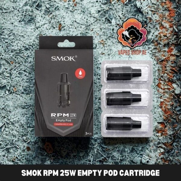 smok rpm 25w empty pod cartridge