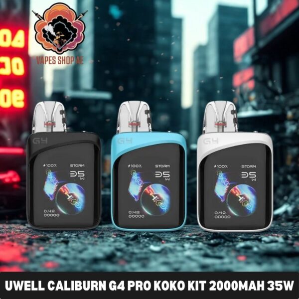 uwell caliburn g4 pro koko kit 2000mah 35w in uae
