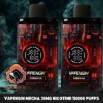 vapengin mecha 30mg nicotine 50000 puffs disposable