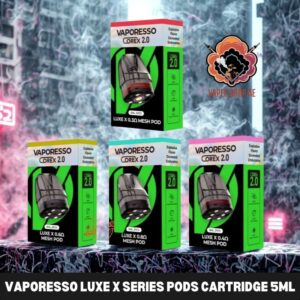 vaporesso luxe x series pods cartridge 5ml in dubai