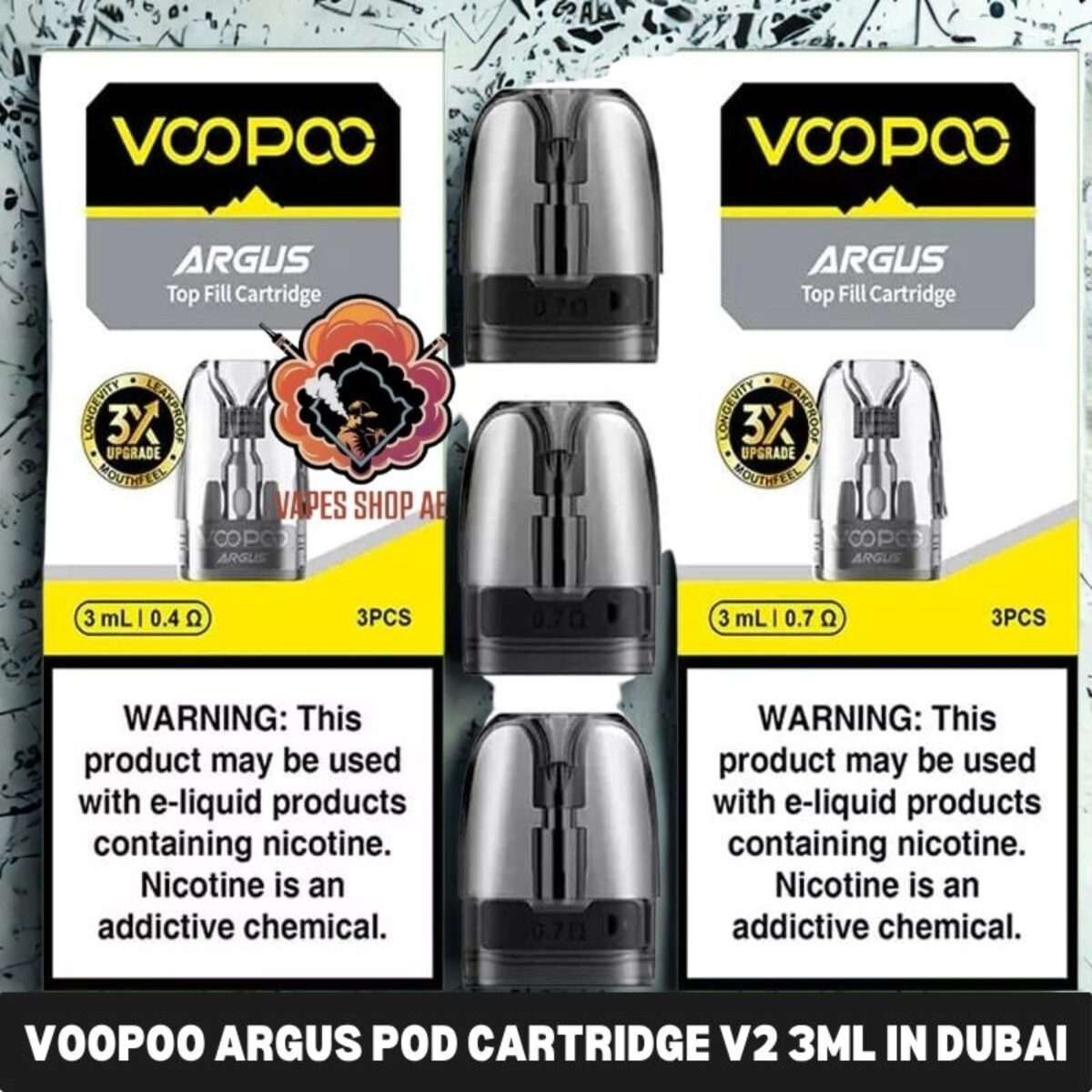 VOOPOO Argus Pod Cartridge V2 3ml – Buy