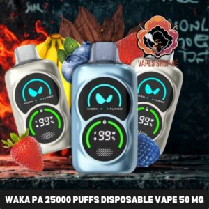 waka pa 25000 puffs disposable vape 50 mg in dubai