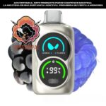 waka pa 25000 puffs disposable vape bluerazz blackberry