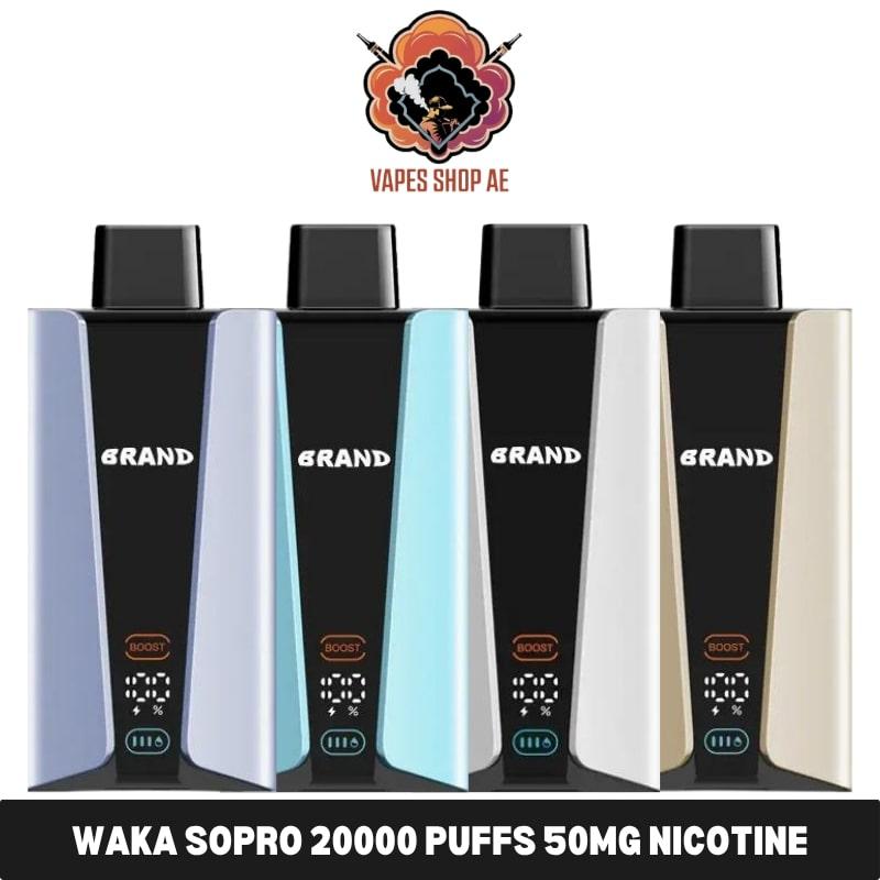 waka sopro 20000 puffs 50mg nicotine in dubai