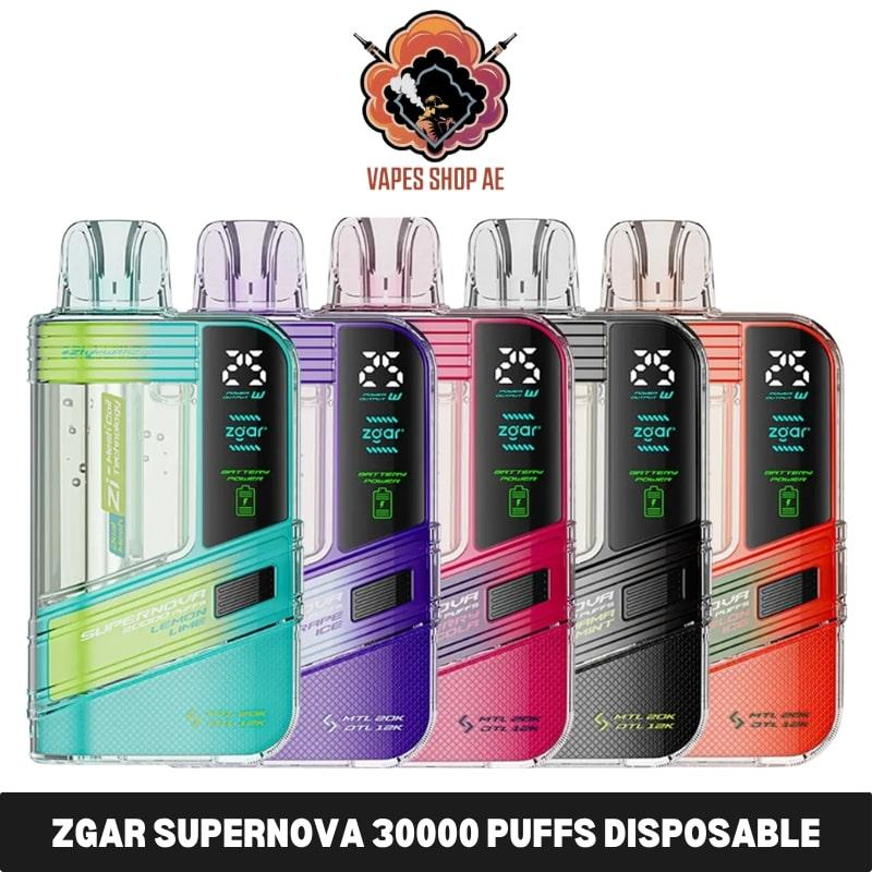 zgar supernova 30000 puffs disposable vape 20mg
