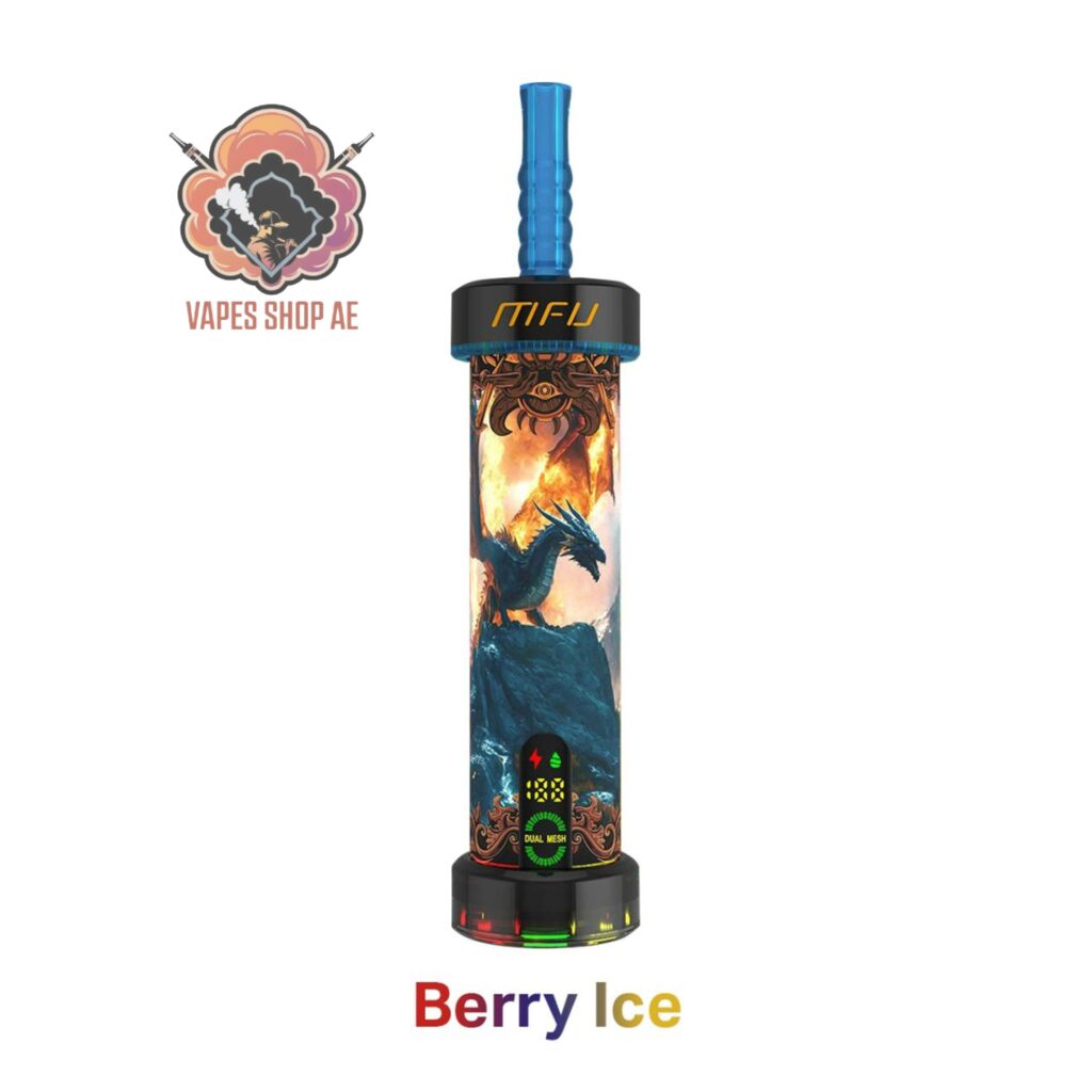 MFU SHISHA X1 Hookah 40000 Puff Disposable Berry Ice