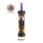 MFU SHISHA X1 Hookah 40000 Puff Disposable Peach