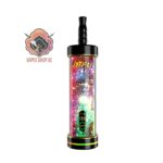 mfu shisha x2 hookah 60000 puffs peach ice