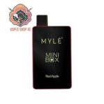 myle mini box 1500 puffs red apple